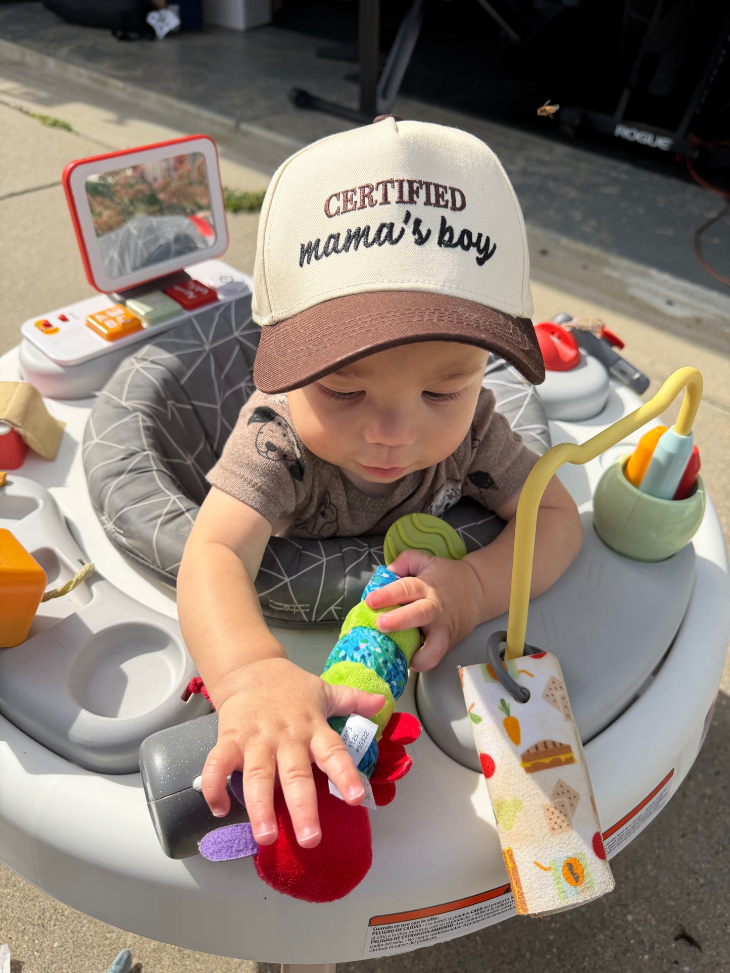 Certified Mama’s Boy Trucker Hat – Baby, Toddler & Kids