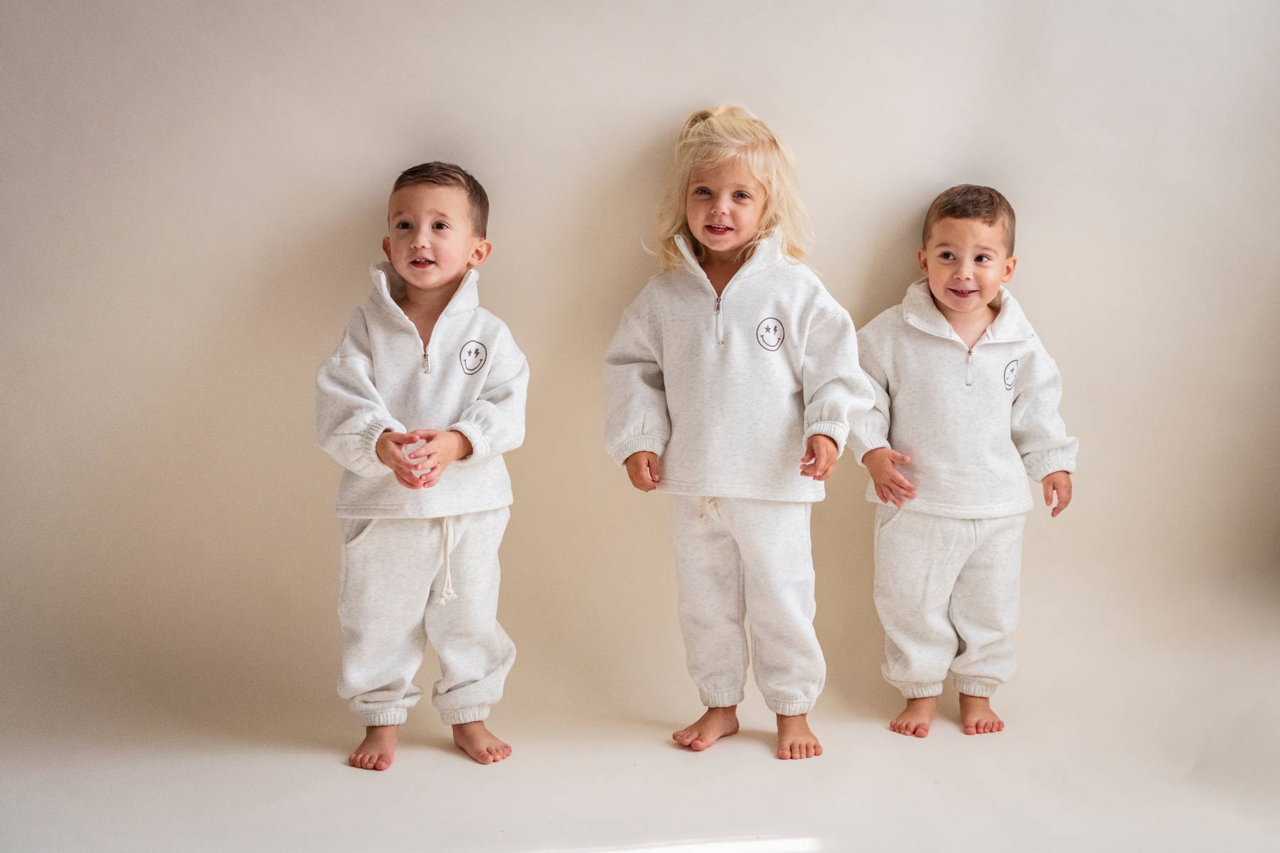 Smiley Unisex Cotton Sweatsuit Set – Levi & Hayes Co.