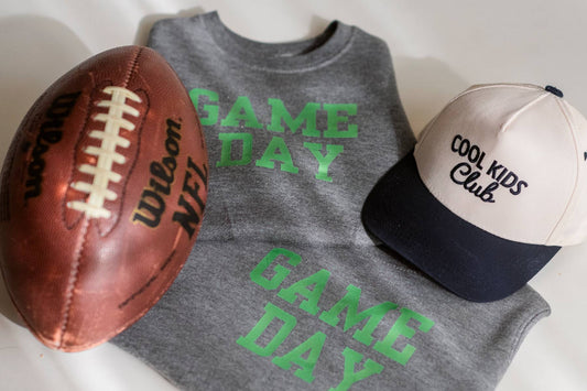 Game Day Crewneck - Toddler Fleece Crewneck - Custom Color