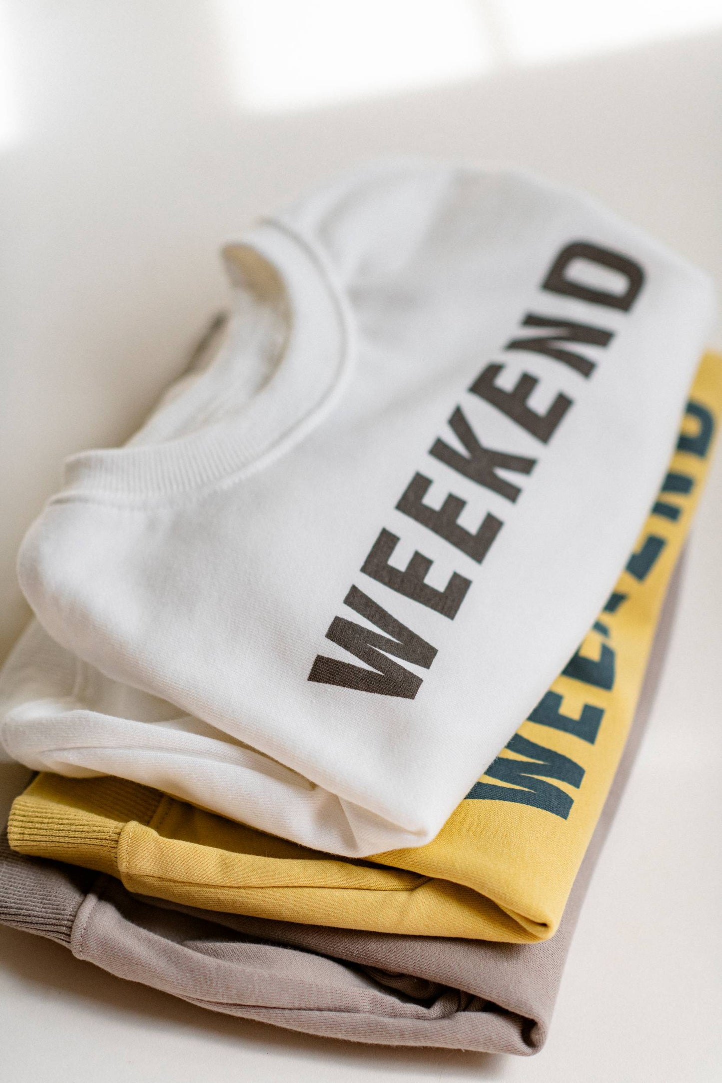 Weekend Vibes Toddler Sweatshirt – Cozy Kids Crewneck Pullover
