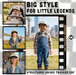 Kids Vintage Trucker Hat | Toddler Baseball Cap | “Howdy” Upside Down Hat | Adjustable Kids Hat (2–9 Years)