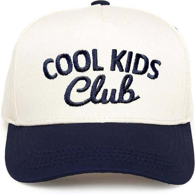 Kids/Baby Two Tone Vintage Cap - Cool Kids Club