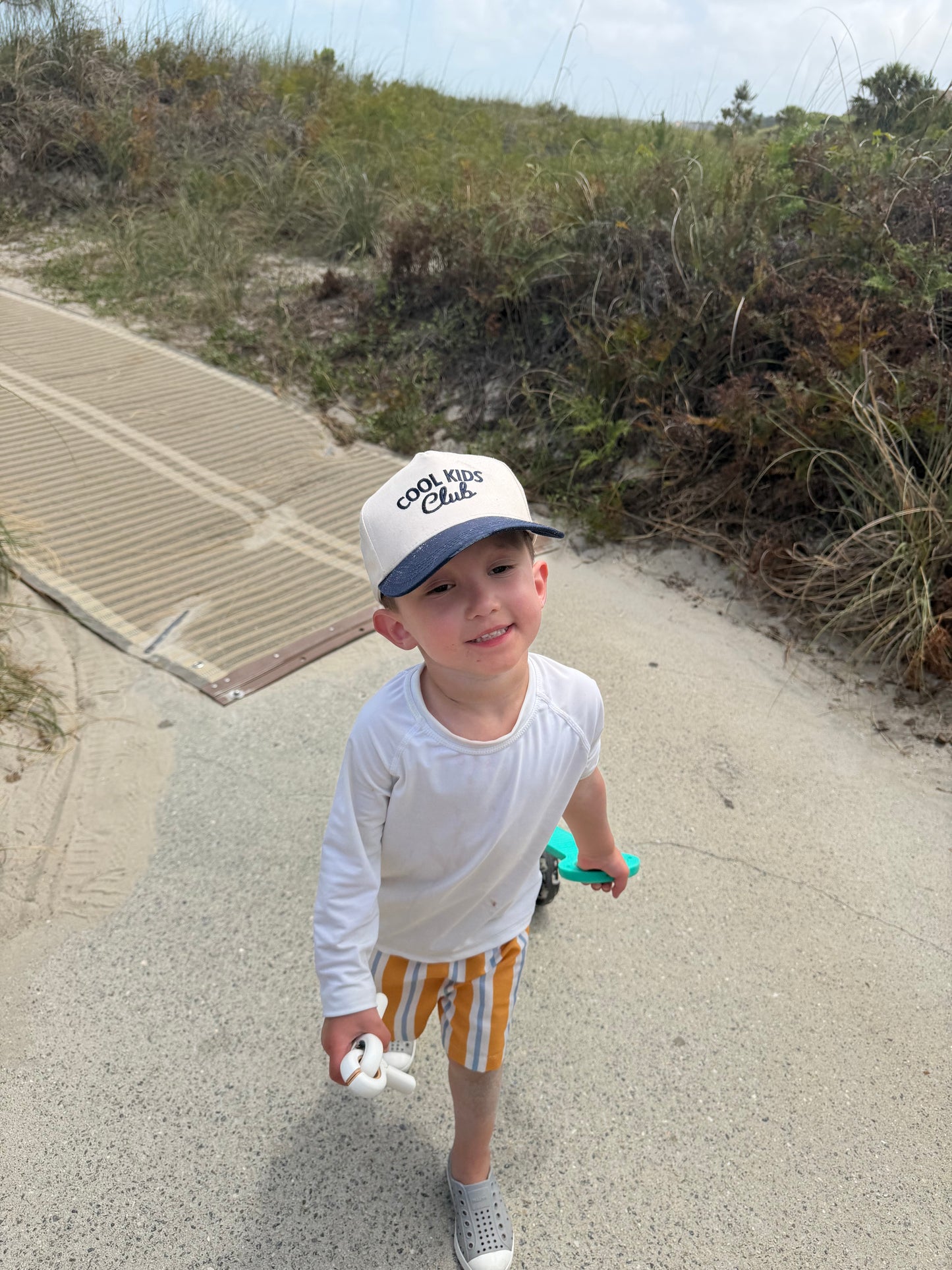 Kids/Baby Two Tone Vintage Cap - Cool Kids Club