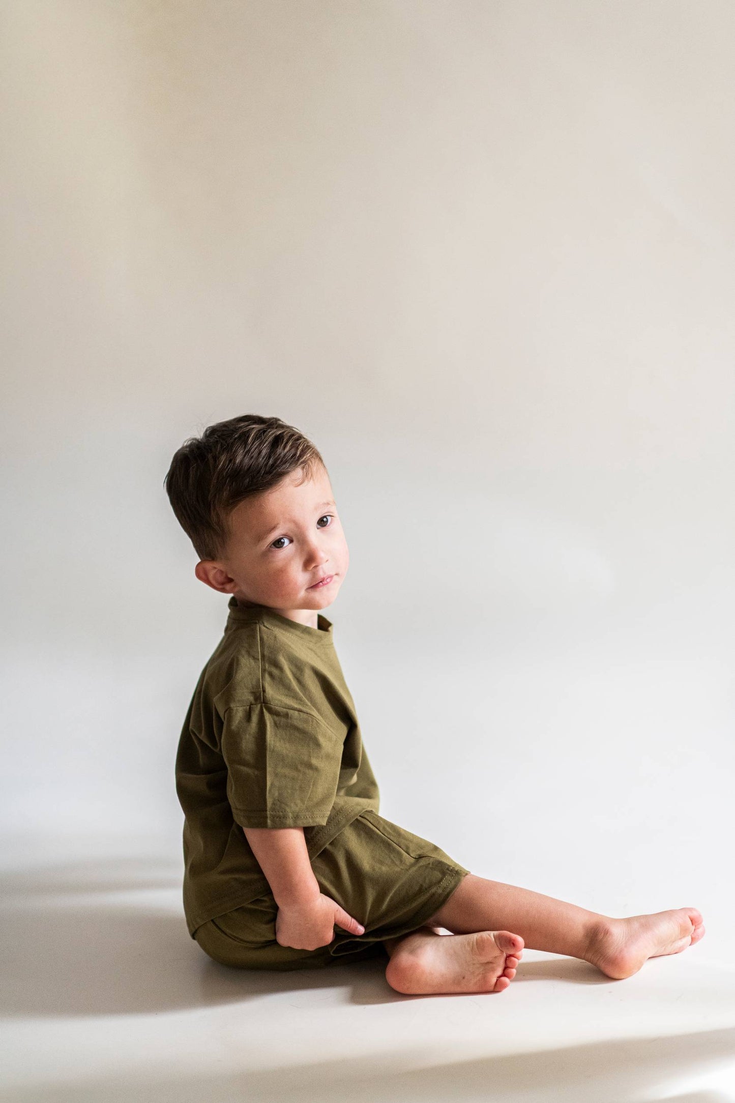 Kids Smiley Face Shorts Set – Soft & Stylish Summer Outfit for Toddlers