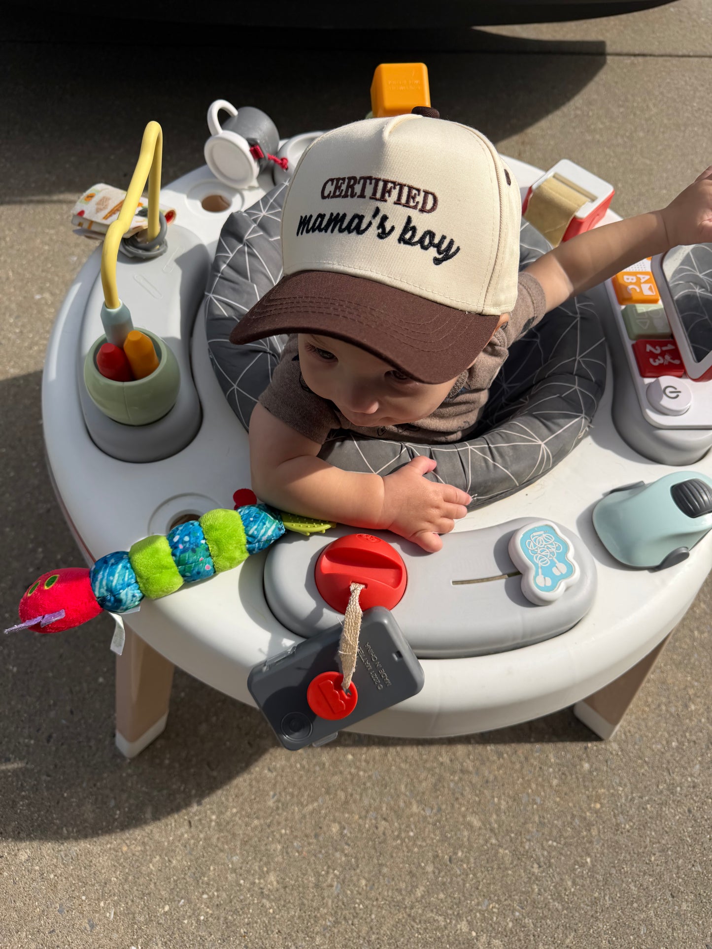 Certified Mama’s Boy Trucker Hat – Baby, Toddler & Kids