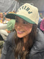 Upside Down Philly Trucker Hat – Green & Beige | Adult