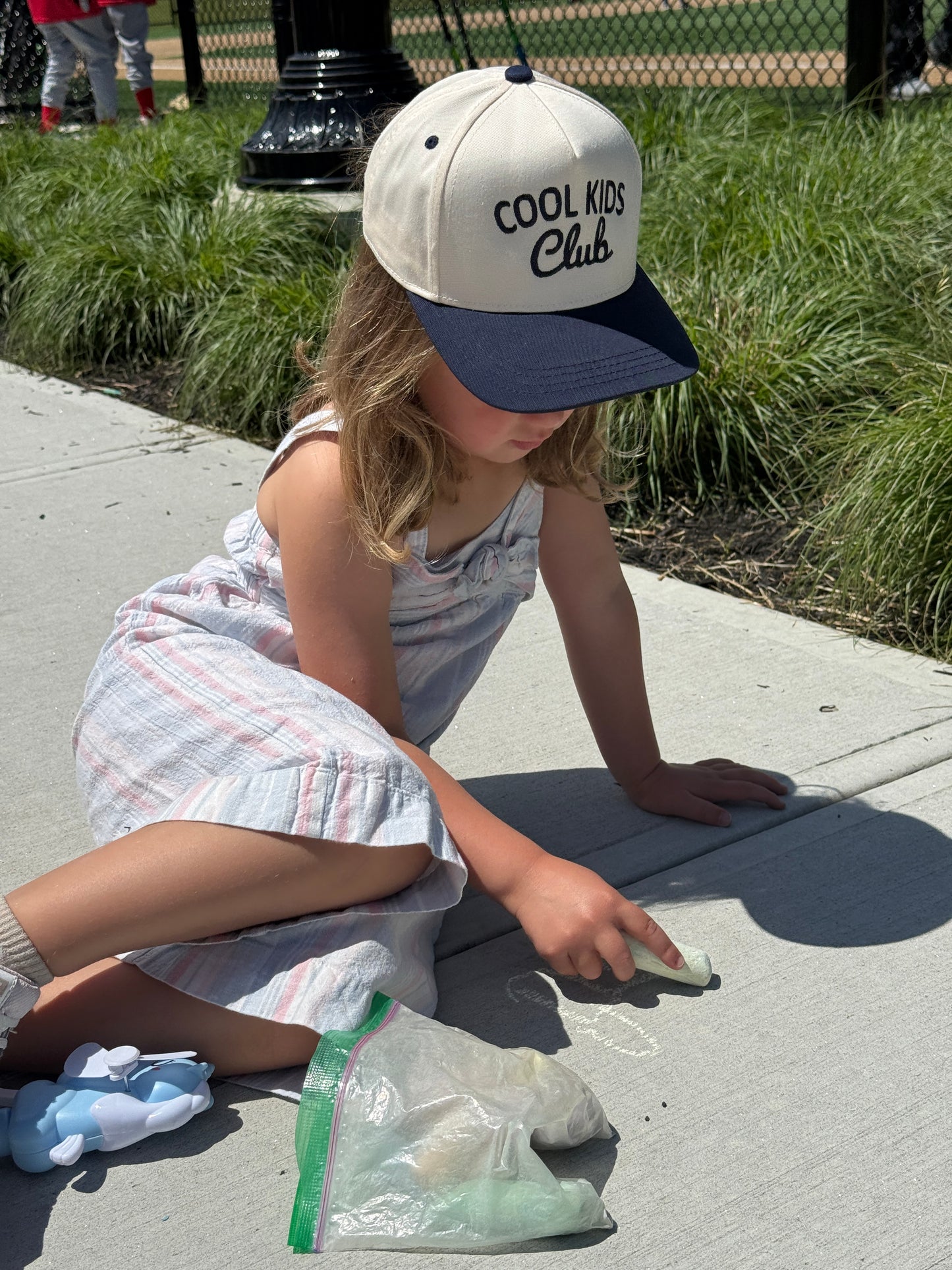 Kids/Baby Two Tone Vintage Cap - Cool Kids Club