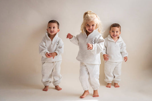 Smiley Unisex Cotton Sweatsuit Set