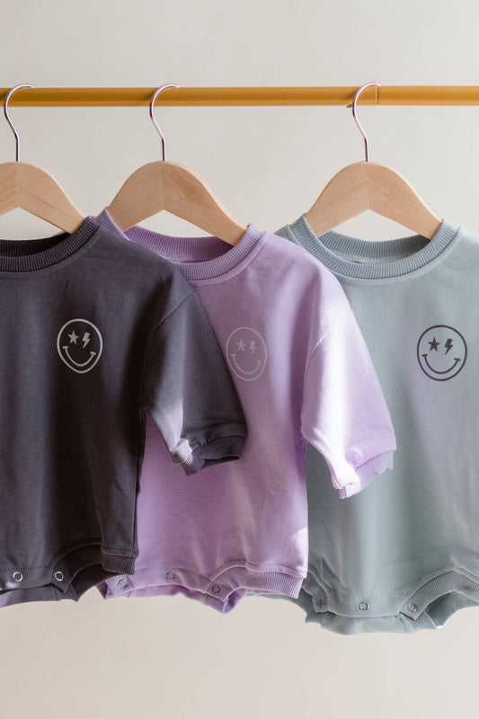 Smiley Bubble Rompers