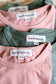 Toddler Two-Piece Everyday Set – Neutral Kids Loungewear - Blush and Dusty Teal