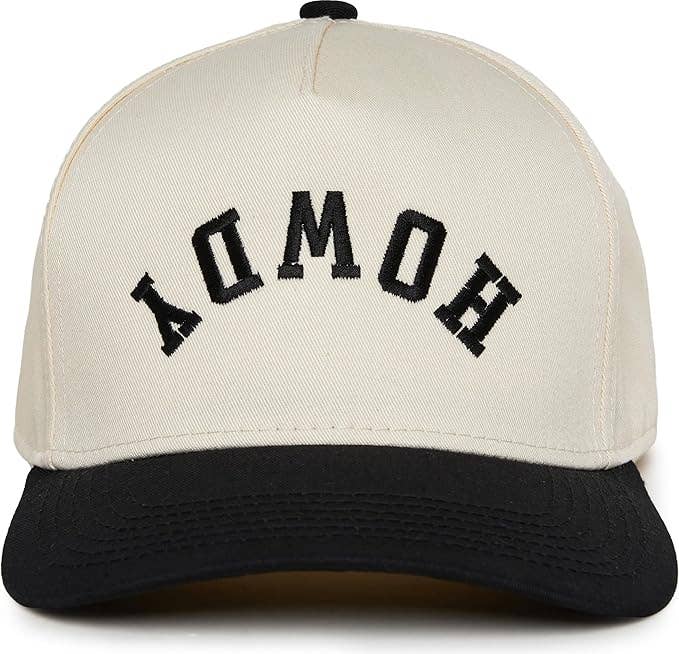 Kids Vintage Trucker Hat | Toddler Baseball Cap | “Howdy” Upside Down Hat | Adjustable Kids Hat (2–9 Years)