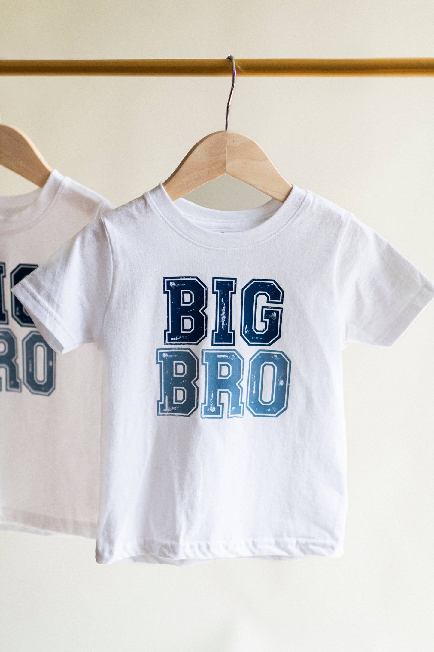 Big Bro Varsity Tee – Vintage Blue