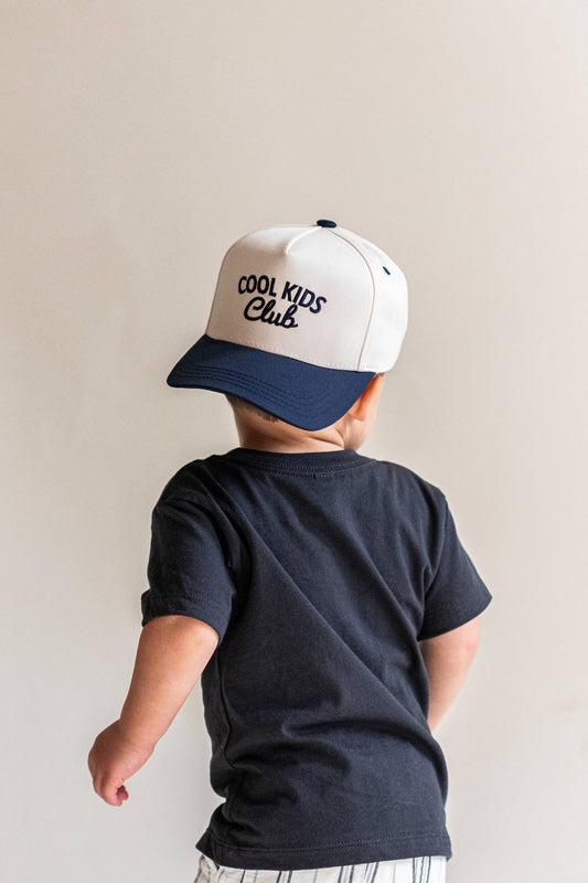 Kids/Baby Two Tone Vintage Cap - Cool Kids Club