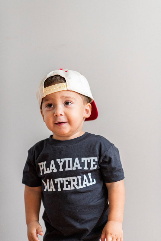 Playdate Material Toddler T-Shirt – Cute Kids Graphic Tee