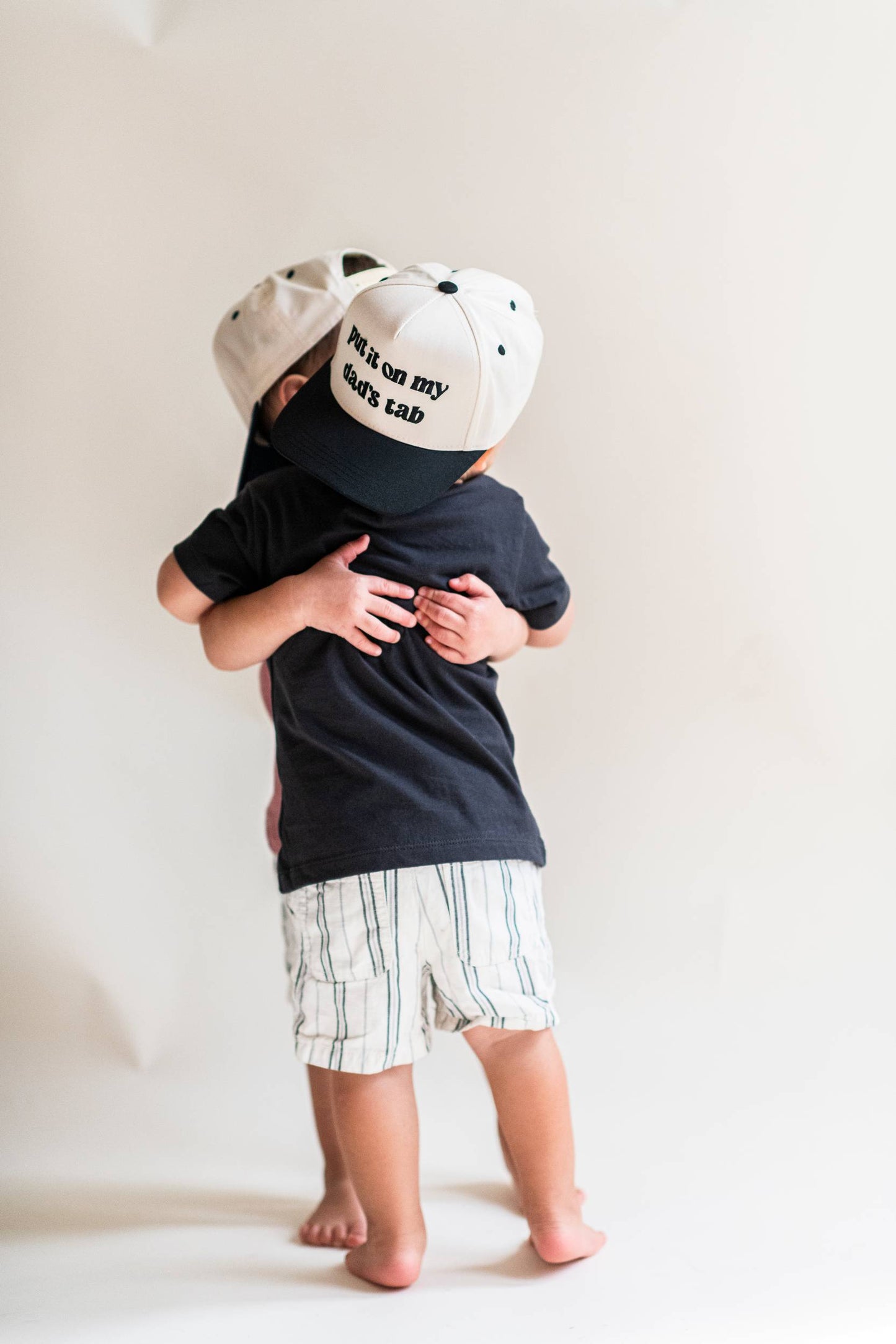 Kids/Baby Two Tone Vintage Cap - Put It on My Dad's Tab : Medium/Large