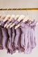 Smocked Ruffle Romper – Lilac Muslin